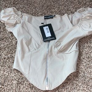 Brand new pretty little thing corset top US size 4